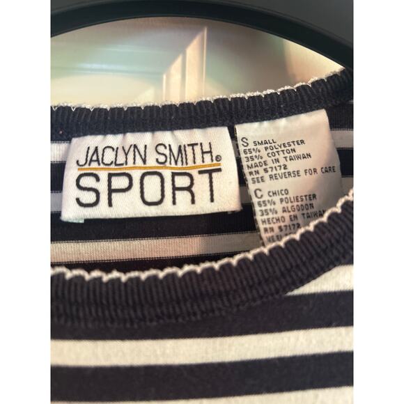 VGUC Vintage Jaclyn Smith Sport 2 Piece Lounge Set Top/Pants Drawstring Size Sm - Picture 3 of 5